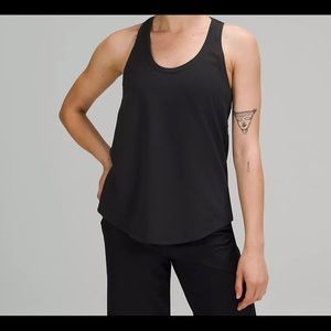 Lululemon Black Matte Love Pleated Tank